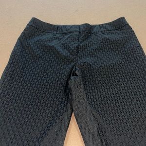 White House Black Market black patterned pants
